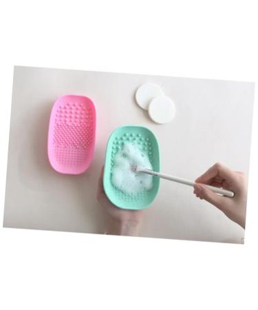 1PC Pink Makeup Brush Cleaner Pad | Efficient Scrubber & Cleaning Plate for Brushes - International Shipping - Buy Online on GoSupps.com