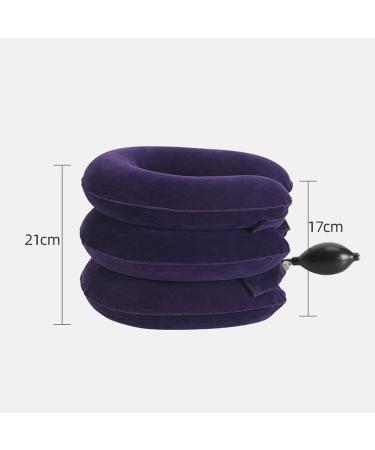Harayaa Inflatable Neck Traction Device - Breathable Neck Support Pillow for Pain Relief | Shop Internationally - Buy Online on GoSupps.com