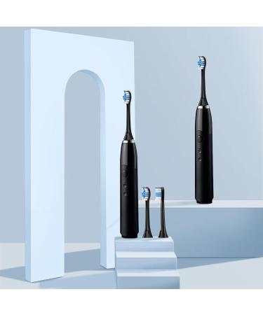 Sulkiwe Replacement Brushes for Philips Sonicare Electric Toothbrush - Compatible with Models 4500 7300 2000 9000 5100 - 16 Pack (8 White + 8 Black) - Buy Online on GoSupps.com