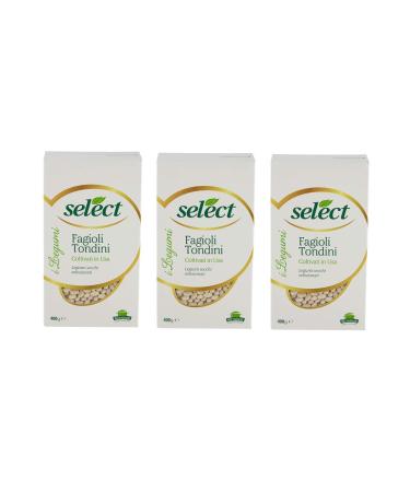 Select Select Legumi Fagioli Tondini Pack of 3 Dried Legumes 400g