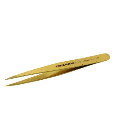 Tweezerman Point Tweezer Ultra Precision   Gold - Buy Online on GoSupps.com