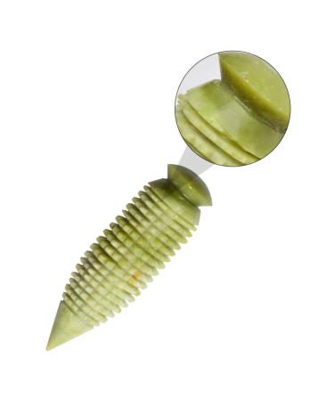 Lurrose Jade Massage Roller & Stick - Full Body Massager for Relaxation & Muscle Relief (Green) - Shop Internationally - Buy Online on GoSupps.com