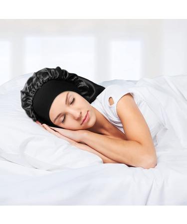 4 PCS Satin Sleep Caps for Long Hair - Extra Large Solid & Floral Bonnets for Women - Buy Online on GoSupps.com