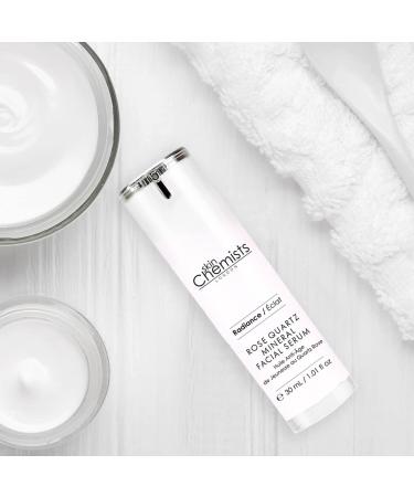 skinChemists Rose Quartz Mineral Facial Serum - Elevate Your Skincare with Exfoliation Skin Renewal & Firming Benefits - 1.1 oz (30 ml - Buy Online on GoSupps.com