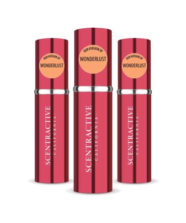 CA Perfume Impression of M. Kors Wonderlust For Women Replica Version Fragrance Dupes Concentrated Long Lasting Eau de Parfum Spray Refillable Atomizer Bottle 0.17 Fl Oz/5ml-X3 M. KORS WONDERLUST IMPRESSION 0.51 Fl Oz (Pack of 1)