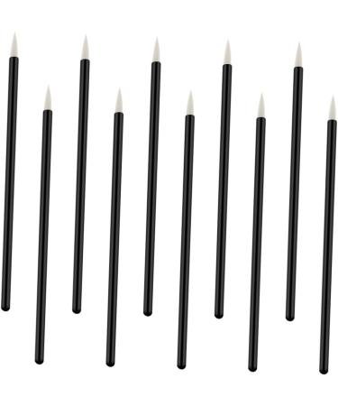 Ipetboom 100pcs Makeup Brush Lipstick Kit Eyeliner Liquid Eye Shadow Makeup Tools Disposable 10X0.5X0.5cm White - Buy Online on GoSupps.com