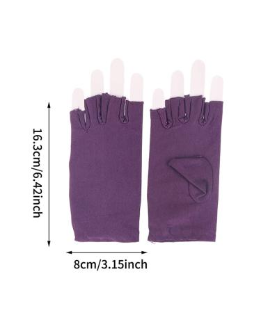 Tefexer Anti UV Nail Gloves spandex Anti UV Nail Gloves Nail Gloves woman Nude - Buy Online on GoSupps.com