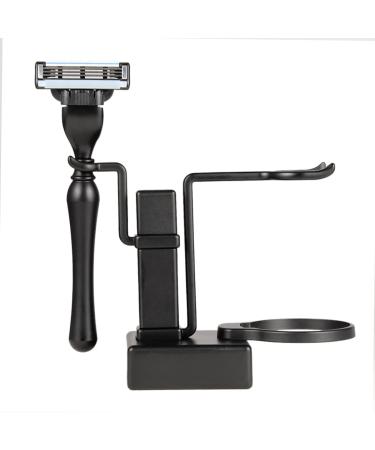 Grandslam Shaving Kit for Men - Safety Razor Brush Soap & Stand - Premium Stainless Steel Bowl Gift Set - Buy Online on GoSupps.com