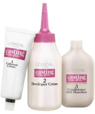  L'OR AL 3x L'Or al Casting Cr me Gloss Semi-Permanent Hair Color 500 Caf Lungo - Light Brown - Buy Online on GoSupps.com