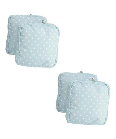 Aboofan bag 4 pieces of aunt's towel-keeping bag carrying bag with zipper Mini money exchange storage bag with zipper collecting pouch organizer coin bag