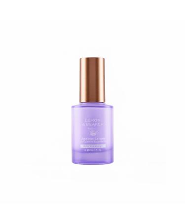 LEMON & BEAKER Vegan Night Serum with Retinol Skin Care - Cruelty-Free Facial Moisturizer for Fine Lines & Wrinkle Reduction - Face Beauty Skincare - Jasmine Oil & Green Tea Extract Infused 1 fl oz