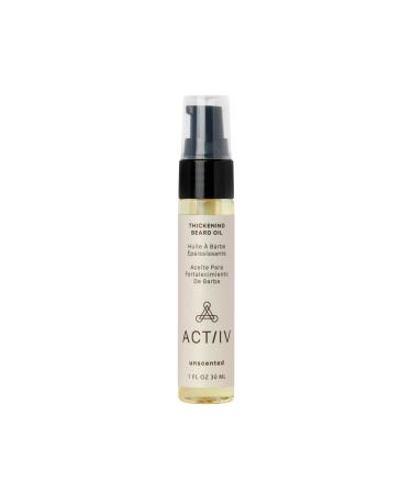 ACTIIV Thickening Beard Oil- Unscented