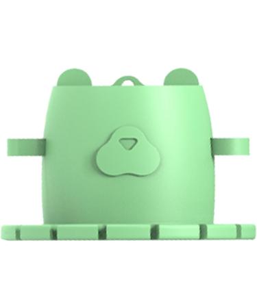 Duiaynke Green Toothbrush Holder with Hook Stand | Organized Storage for Toothbrushes Toothpaste Razors and Towels | Perfect for Bathroom Solutions - Buy Online on GoSupps.com