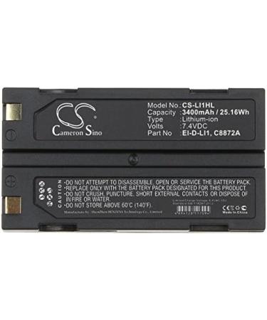 2 Pcs Battery Replacement for 38403 D-LI1 29518 52030 - Compatible with EI-2000 DPE004 DEP001 & EI-D-LI1 - Buy Online on GoSupps.com