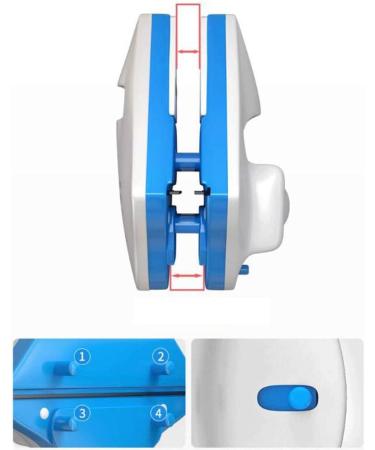 Glass Wiper -Household Double-Sided Window Cleaner Glass Magnetic Window Cleaning Tool Magnetic Wiper for High-Rise Double-Layer Window (Size : 15-26 mm) (5) - Buy Online on GoSupps.com