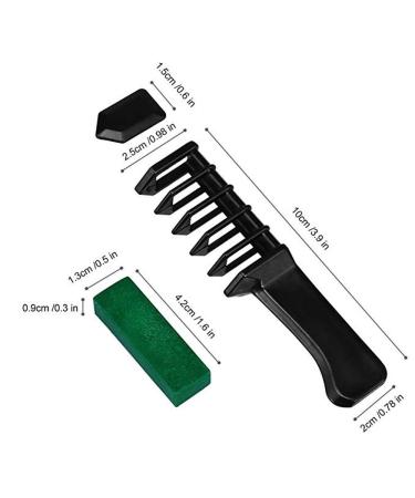 Haircover Ridge: Muxitrade 6-Piece Temporary Hair Color Chalk Comb Set for Parties & Cosplay Instant Unique Hair Chalk - Buy Online on GoSupps.com
