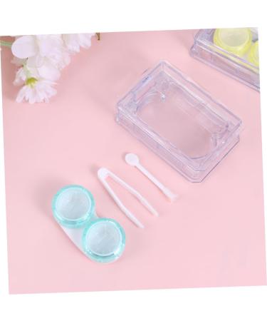 Buy Per Compris 2-Pack Mini Contact Lens Case with Mirror - Perfect for Colored Lenses & Travel - Invisible Lens Holder & Box Included - Buy Online on GoSupps.com
