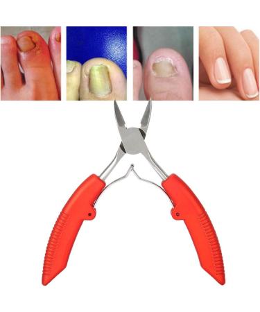 Nail Pliers Cuticle Nipper Cuticle Scissors Pedicure Tool for Fingernail Toenail (ZeooniGzUMYjAh-12) - Buy Online on GoSupps.com