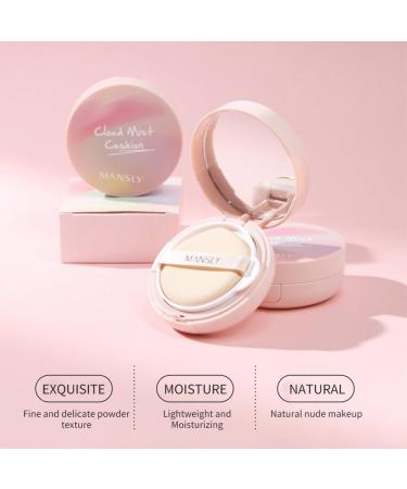 LAMUSELAND Air Cushion BB Cream Foundation 2 Shades Tinted Moisturizing Waterproof Long-lasting Nude Natural Concealer Oil Control BB Cream Makeup (Natural 1) 0.32 Ounce (Pack of 1) Natural - Buy Online on GoSupps.com