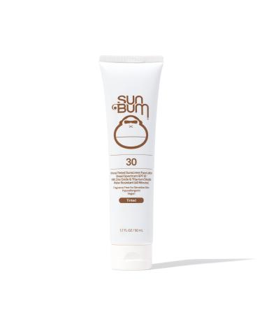 Sun Bum Mineral SPF 30 Tinted Sunscreen Face Lotion | Vegan and Reef Friendly (Octinoxate & Oxybenzone Free) Broad Spectrum Natural Sunscreen with UVA/UVB Protection | 1.7 oz