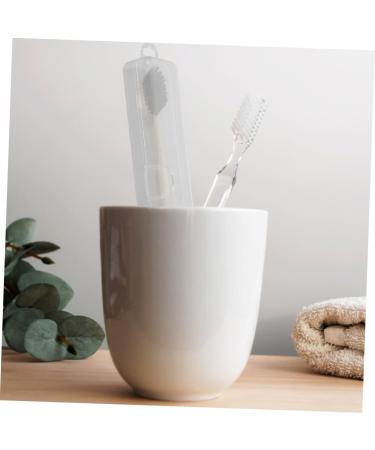 Beavorty Transparent Toothbrush Case - Universal Rectangular Travel Container | Simple Durable & Compact Design for Easy Travel - 19.8x4.6x2.8cm - Buy Online on GoSupps.com