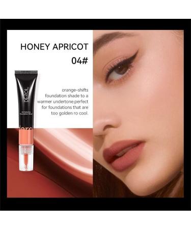 Orange Foundation Pigment Color Corrector 04Honey Apricot - Smooth, Blendable & Cruelty-Free - Buy Online on GoSupps.com