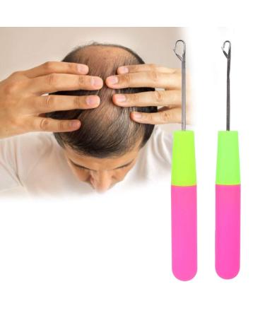 Premium Hook Tool for Lock Hook Hair Extensions | Microbead & Spring Care Installation | Sizes M & L - Buy Online on GoSupps.com