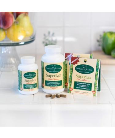 Common Sense Herbal SuperLax 270 Colon Cleanser - 270 Count - Buy Online on GoSupps.com
