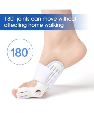 Heasoy Bunion Corrector - Gel Cushion Pads for Hallux Valgus Relief - Toe Straightener for Men & Women (2 Pairs) - Buy Online on GoSupps.com