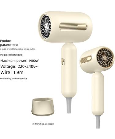 irene inevent Professional Grade Hair Dryer With Adjustable Heat Settings Professional Hair Dryer Electric Hair Dryer Super Hair Dryer white - Buy Online on GoSupps.com