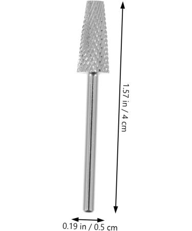 Beavorty Nail Polisher Metal Carbide Drill Bit Manicure Tools Nail Art Drill Bit Manicure Grinding Heads Manicure File Bits Nail Art Bits Manicure Grinding Tools Nail Art Supplies - Buy Online on GoSupps.com