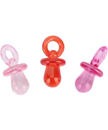 PSOP 50 Pieces Colorful Bird Parrot Nipple Chew Toys - Plastic Pacifier Pet Teeth Toys & DIY Accessories - Buy Online on GoSupps.com