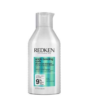REDKEN Curl Repair Shampoo Restores & Enhances at the Molecular Level Concentrated Formula with Citric Acid & Glycine Damaged Curly to Frizzy Hair Acidic Bonding Curls 300ml