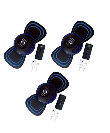 Electrical neck massage devices mini cervical massage portable electrical electrical neck massage device back and neck vertebral stimulator massage device with remote control (3)