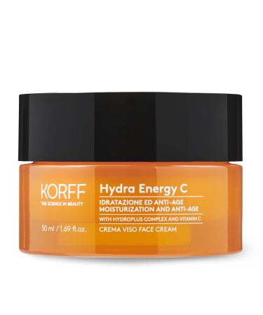 Korff Hydra Energy C Face Cream with Hydroplus Complex Moisturising Formula with Hyaluronic Acid for Dry Skin 50 ml