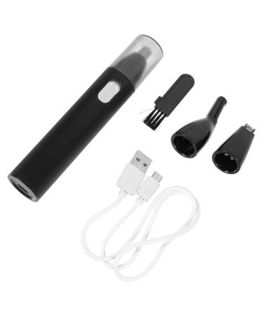1 Set Nose Hair Trimmer Eyebrow Hair Trimmer Nose Hair Remover Precision Eyebrow Trimmer Electric Vibrissa Clipper Epilator Man Stainless Steel Hair Scissors Household
