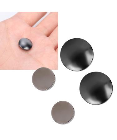 Organic Magnetic Healthcare Earrings for Weight Loss & Acupuncture - Non-Piercing Ear Clips for Men & Women (Black Foil) - Buy Online on GoSupps.com