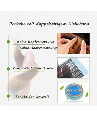 Komunj 3 Yard Double-Sided Adhesive Tape for Hair Extensions - High Adhesive Replacement Tapes - Buy Online on GoSupps.com