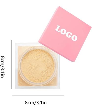 Loose Setting Powder - Full Coverage Facial High Definition Compact Powder | Long-Lasting Loose Powder For Daily Commutes Dates Live Streaming Travel Outgoing 03# B - Buy Online on GoSupps.com