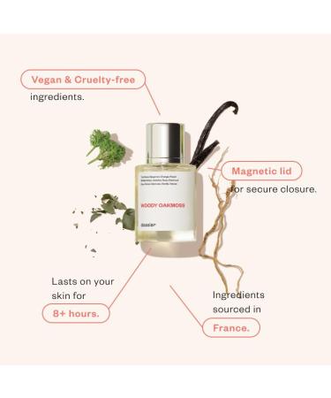 Dossier - Woody Oakmoss - Eau de Parfum - Inspired by C. Coco Mademoiselle - Perfume Luxury - Pure Infused - Paraben-Free - Vegan - For Women - Fragrance 1.7 Fl oz (Spray 50ml) 1.7 Fl Oz (Pack of 1) - Buy Online on GoSupps.com