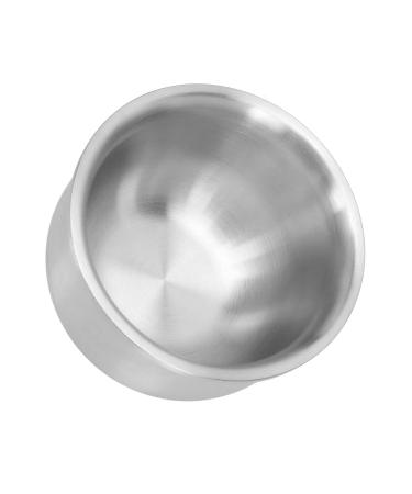Double Layer Stainless Steel Shaving Bowl Set | Premium Foam Mug for Home & Barber Shop - International Shipping Available - Buy Online on GoSupps.com