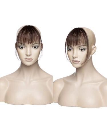 SEGO Pony Hairpiece | Real Hair Fringe Clip-On - 100% Remy Human Hair Extension - Dark Brown #2 - Buy Online on GoSupps.com