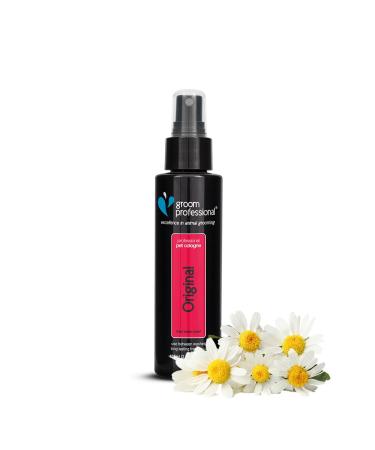 GROOM PROFESSIONAL Original Dog Cologne Spray - Dog Perfume Spray - Dog Spray for Smelly Dogs - Contains Chamomile to Soothe the Skin - Fresh Scent - Perfect for Use Between Washes 100ml 100 ml (Pack of 1) - Buy Online on GoSupps.com