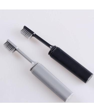 Buy TEONEI Folding Travel Toothbrush - 2PCS Foldable Teeth Brushes for Personal Care | International Shipping Available - Buy Online on GoSupps.com