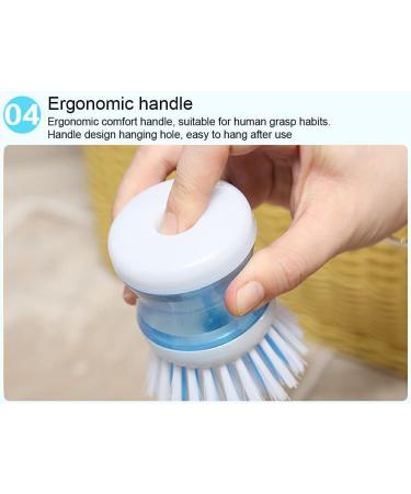 Dajidafu PP Cookware Brush Nonslip Replacement Detachable Washable Ergonomic Dish Bowl Cleaning Brushes Tool Accessories Green - Buy Online on GoSupps.com