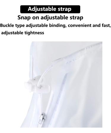 Transparent Reusable PVC Waterproof Shoe Cover - Rain & Snow Protection for Children, Men, and Women - Buy Online on GoSupps.com