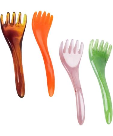 Frcolor 16 STK Head Massage Device - Hair Stimulator & Paw Neck Massager Combs for Scalp - Perfect Christmas Gift! - Buy Online on GoSupps.com