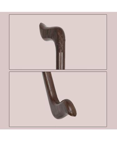 Wooden Walking Sticks Cane Elderly Crutches Solid Wood Walking Stick Anti-Skid Walker Bend 7" Handle Length 88 Cm Can Be Truncated As Needed Mobility Aid for Elderly Senior powerfully - Buy Online on GoSupps.com