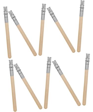 FOMIYES 40 Pcs Eyebrow Pencil Pencil Extender for Colored Pencils Pencil Extender Wooden Pole 12.00X0.80X0.80CMx4pcs As Shownx4pcs - Buy Online on GoSupps.com