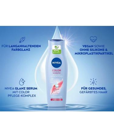 Beiersdorf Nivea Mildes Shampoo color protection 250 ml pack of 6 - Buy Online on GoSupps.com